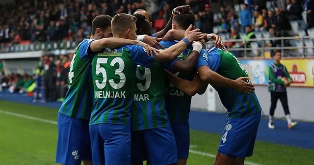 Çaykur Rizespor evinde 3 puan aldı