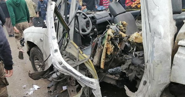 Cerablus&#039;ta bomba yüklü araçla terör saldırısı