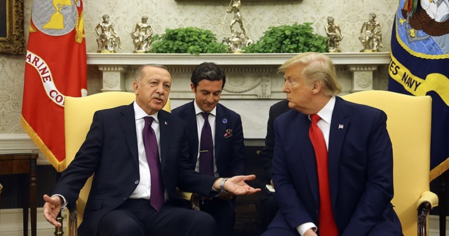 Cumhurbaşkanı Erdoğan ile ABD Başkanı Trump arasındaki görüşme sona erdi!