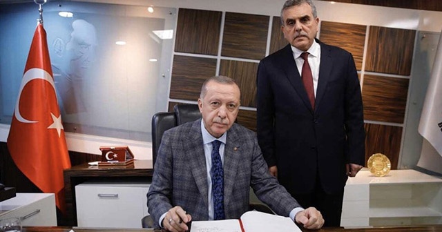 Cumhurbaşkanı Erdoğan Şanlıurfa Büyükşehir Belediyesini ziyaret etti