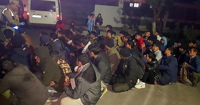 Diyarbakır’da 69 düzensiz göçmen yakalandı