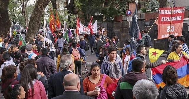 Ermeni dernekleri ve PKK yandaşları Türkiye karşıtlığında birleşti