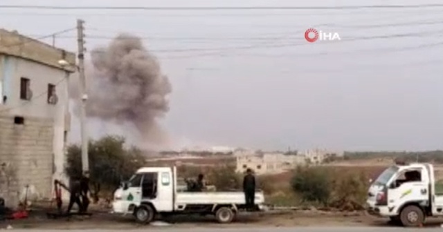 Esad rejiminden İdlib&#039;e hava saldırısı: 6 yaralı