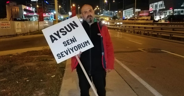 Eşiyle barışabilmek için İstanbul’dan Ankara’ya yürüyor