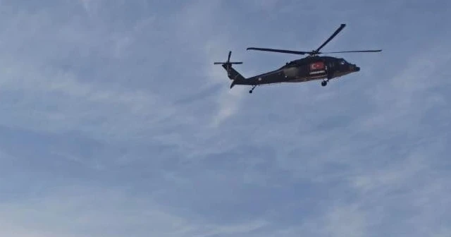 Eskişehir'de helikopterli denetim!