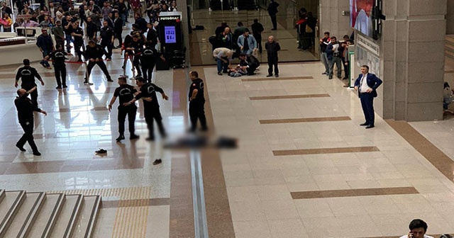 İstanbul Adalet Sarayı’nda intihar şoku