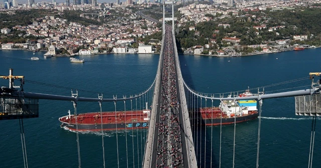 İstanbul Maratonu’nda halk koşusu tamamlandı