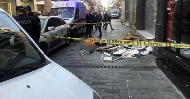 İstiklal Caddesi’nde feci ölüm