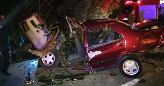 İznik'te feci kaza: 1 ölü, 3 yaralı
