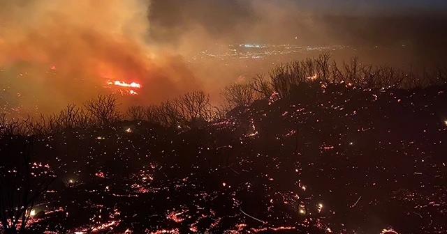 Kaliforniya&#039;da korkutan yangın