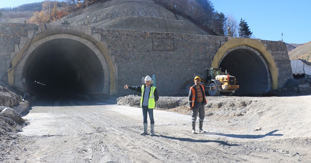 Karadeniz’i Akdeniz’e bağlayacak tünelde son 500 metre kaldı