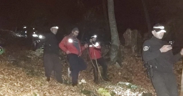 Kaybolan dağcı 7 saatlik çalışma ile bulundu