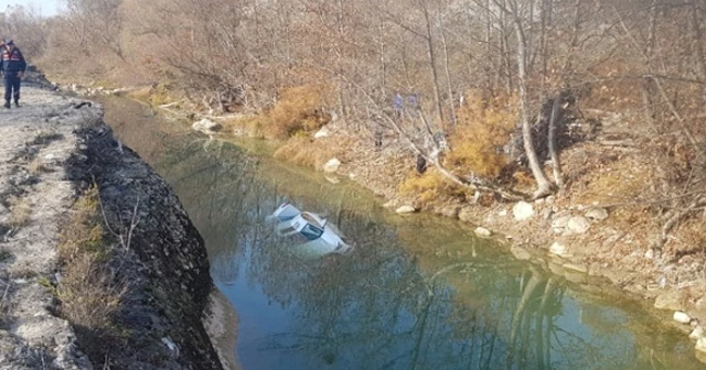 Kayıp olan iş adamı, aracıyla uçtuğu çayda ölü bulundu