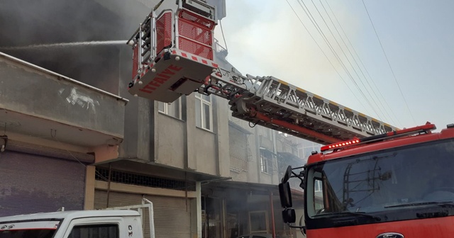 Klimadan çıkan yangın korkuttu!