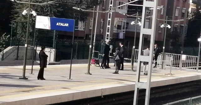 Marmaray’da feci olay!
