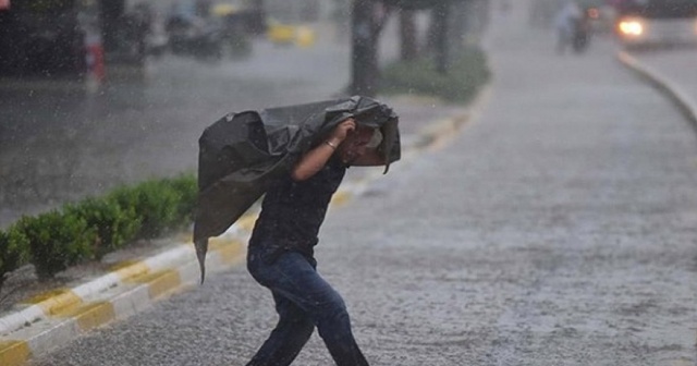 Meteoroloji&#039;den 2 il için kuvvetli sağanak uyarısı