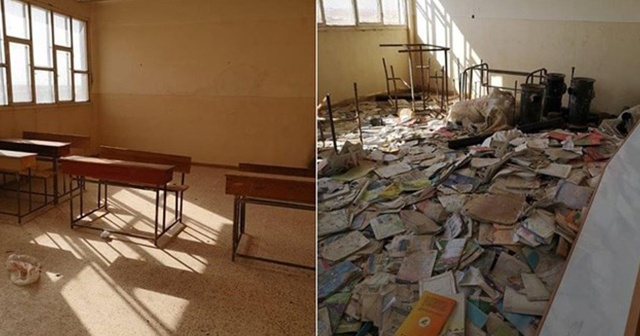 MSB: Terör örgütü Resülayn&#039;da okulu mevzi yaptı