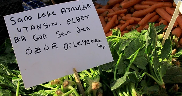 Pazarcı esnafının Ispanak isyanı
