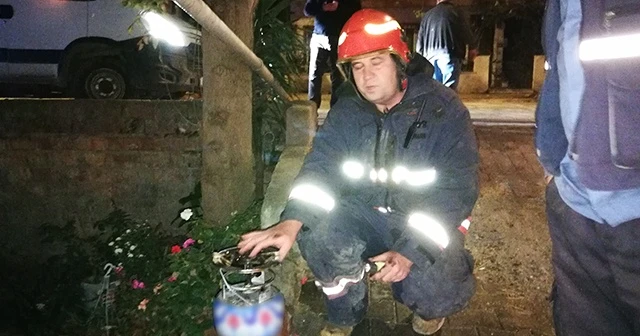 Piknik tüpünün alev alması paniğe sebep oldu!