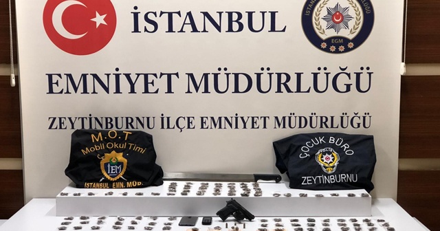 Polis meyve sandıkları arasında uyuşturucu ele geçirdi