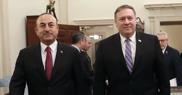 Pompeo: Çavuşoğlu ile Brüksel&#039;de yapıcı bir görüşme gerçekleştirdik