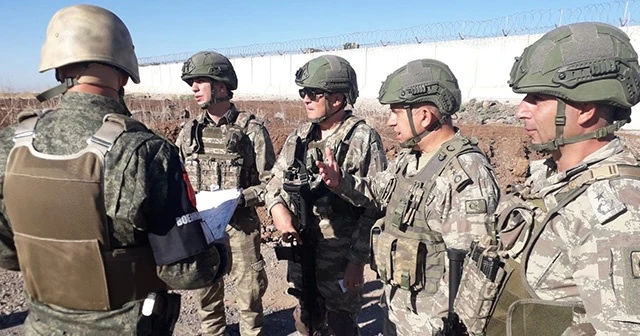 Türk-Rus askerlerinin 3’üncü kara devriyesi tamamlandı