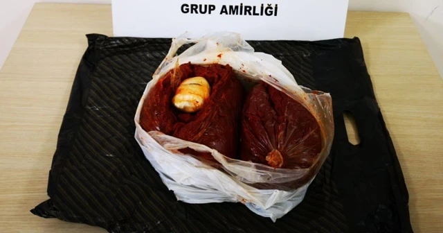 Salça içerisinde uyuşturucu ele geçirildi