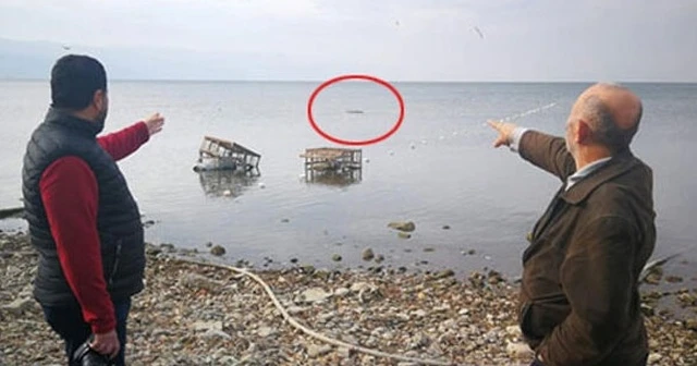 Su altı müzesi olacağı açıklanmıştı, kalıntıları suyun üzerine çıktı