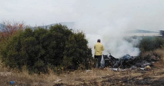 Su ısıtmak için bahçede ateş yaktı, sonrası felakete yol açıyordu