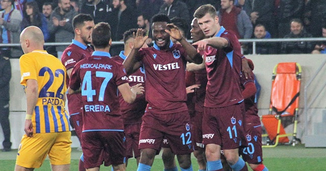 Süper Lig'in yeni lideri Trabzonspor