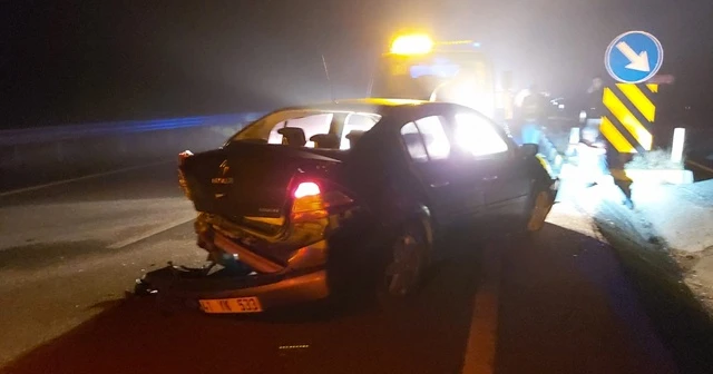 Tosya'da trafik kazası, 4 yaralı