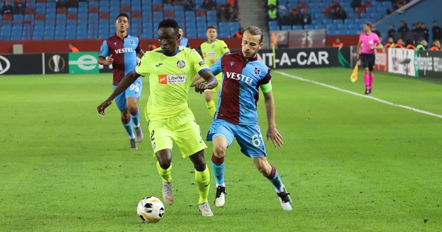 Trabzonspor evinde Getafe&#039;ye mağlup oldu