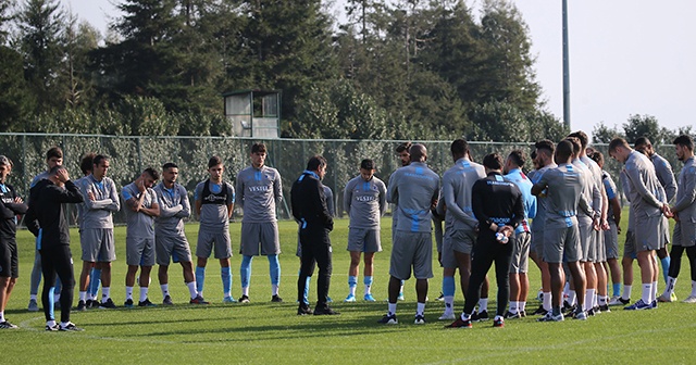 Trabzonspor, Getafe maçı hazırlıklarına başladı