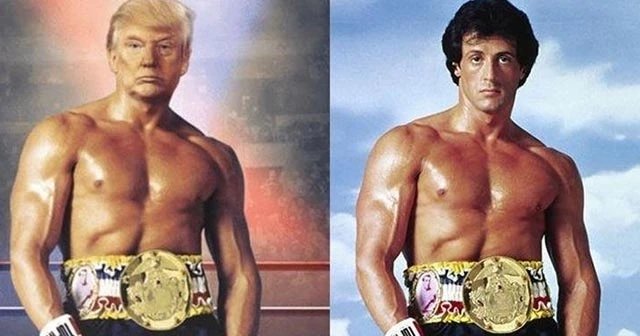 Trump'tan "Rocky" paylaşımı