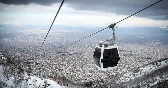 Uludağ&#039;a çıkan teleferik öğretmenlere ücretsiz hizmet verecek