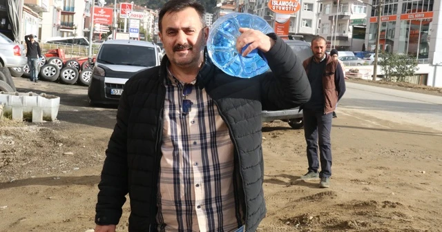 Yağmurun başkentinde susuz kaldılar