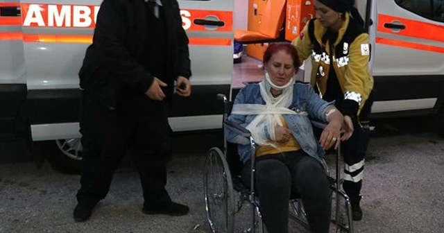 Yolcu otobüsü devrildi: 8 yaralı