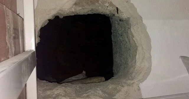 'Dükkan genişletiyorum' diyerek 55 metrelik tünel kazdı