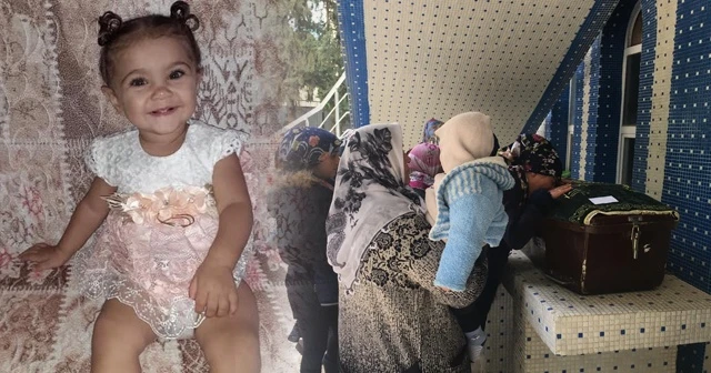 4. kattan düşüp ölen minik Helin’e acı veda