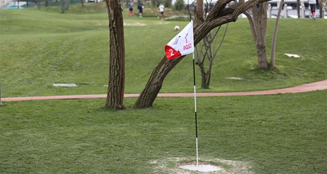 Antalya&#039;da futgolf heyecanı