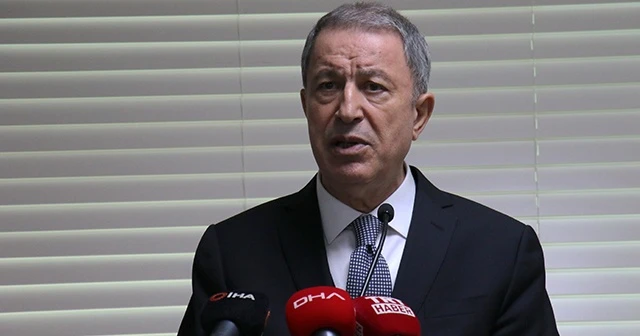Bakan Akar, 'Tarihimiz boyunca mazlumlarla, mağdurlarla beraber olduk'