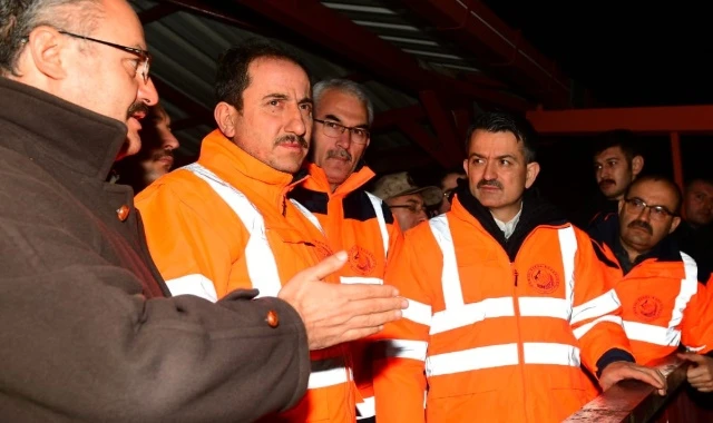 Bakan Pakdemirli, Trabzon'da incelemelerde bulundu