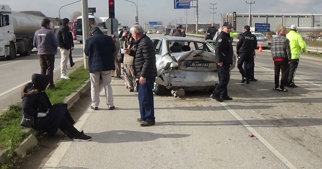 Bursa-Ankara yolunda zincirleme kaza: 3 yaralı