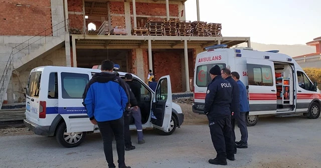 Cami inşaatından düşen genç hayatını kaybetti