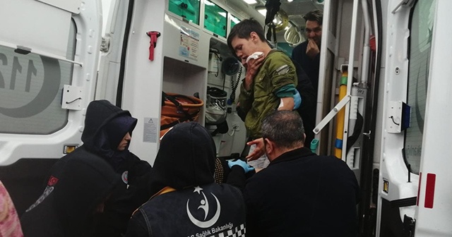 Çekmeköy’de İETT otobüsü yan yattı