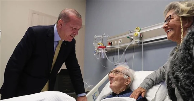 Cumhurbaşkanı Erdoğan hasta ziyaretlerinde bulundu