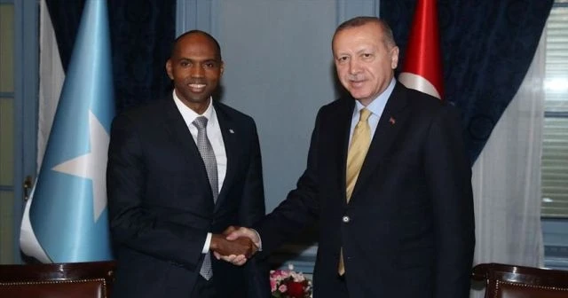 Cumhurbaşkanı Erdoğan, Somali Başbakanı Hasan Ali Hayri&#039;yi kabul etti