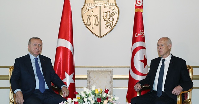 Cumhurbaşkanı Erdoğan, Tunus&#039;ta