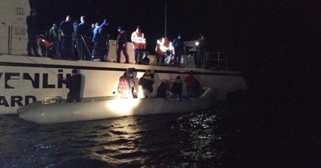 Didim‘de 30 düzensiz göçmen yakalandı