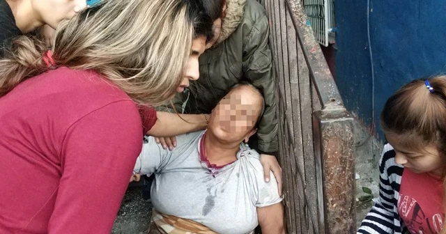 Evi yakanı bulun diye feryat edip bayıldı, gözaltına alındı